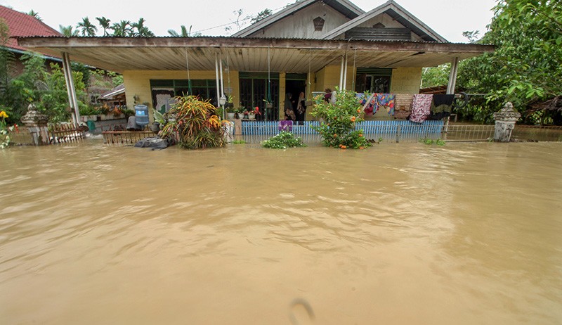 30 Desa di Aceh Utara Dikepung Banjir Setinggi 1,5 Meter - Bagian 3