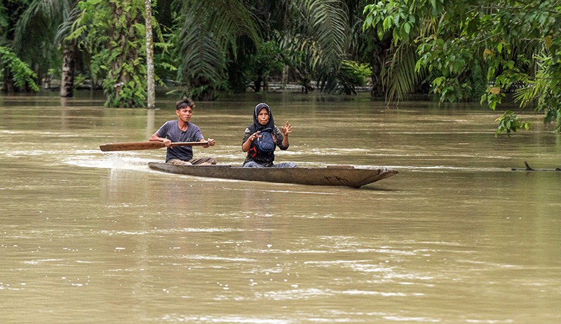 30 Desa di Aceh Utara Dikepung Banjir Setinggi 1,5 Meter - Bagian 2