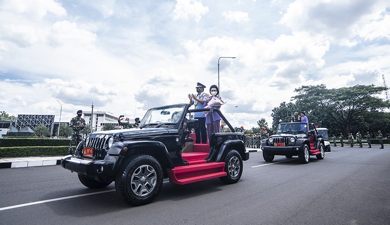 Tradisi Pisah Sambut Panglima TNI di Mabes TNI Cilangkap - Bagian 1