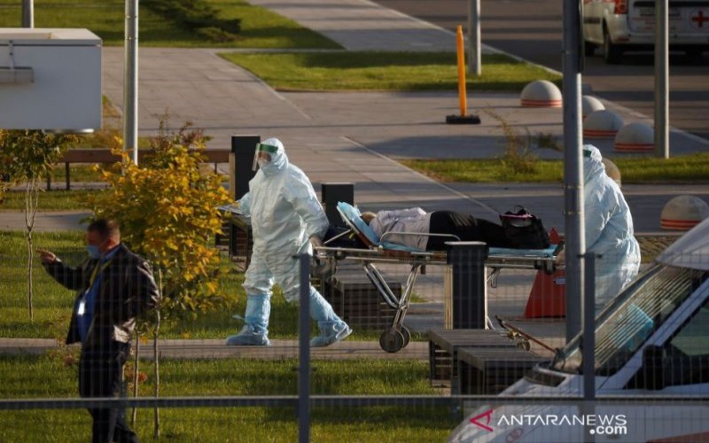 Covid-19 Melonjak di Rusia, Kasus Kematian Cetak Rekor Tertinggi