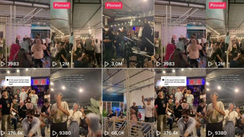 Viral, Kafe di Padang Gelar Live Music Disesaki Ratusan Pengunjung