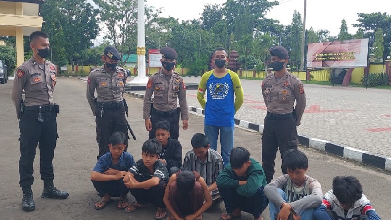 Belasan Pelajar SMP Hendak Tawuran di Palabuhanratu Sukabumi, Warga Lapor Polisi