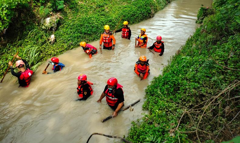  Diduga Terpeleset, Kakek 81 Tahun Hanyut di Sungai Buntung Sukoharjo