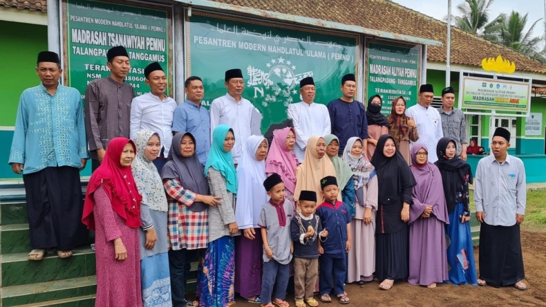 Dzurriyah Muassis NU Lampung Potong Sapi dan Gelar Doa untuk Kelancaran Muktamar