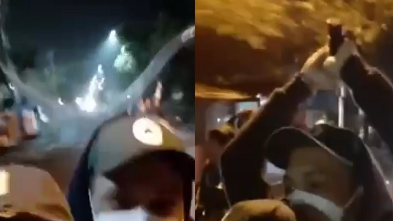 Brutal, Geng Motor Hunus Senjata Tajam Keliling Sukabumi Live di Medsos, Warga Resah
