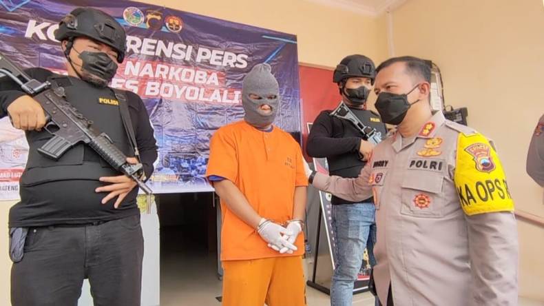 Bawa Sabu 200 Gram, Pengedar Narkoba Asal Boyolali Ditangkap 