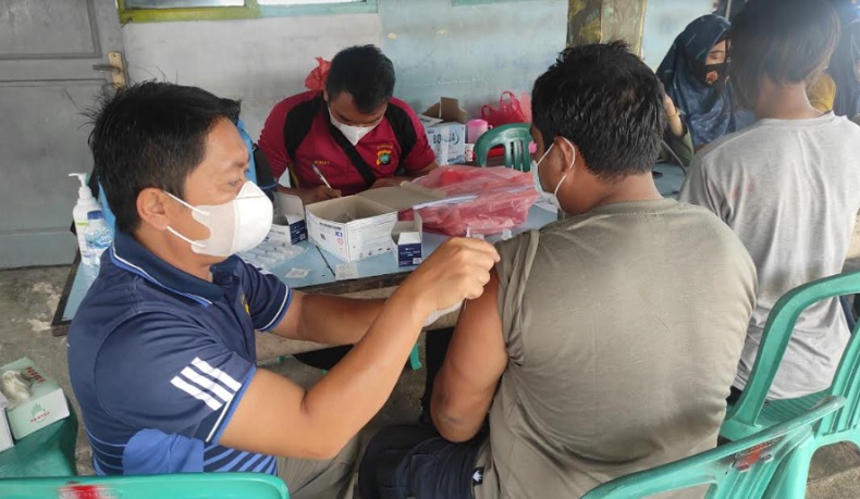 Sasar Nelayan, Satpolair Polres Bangka Barat Siapkan 200 Dosis Vaksin Covid-19