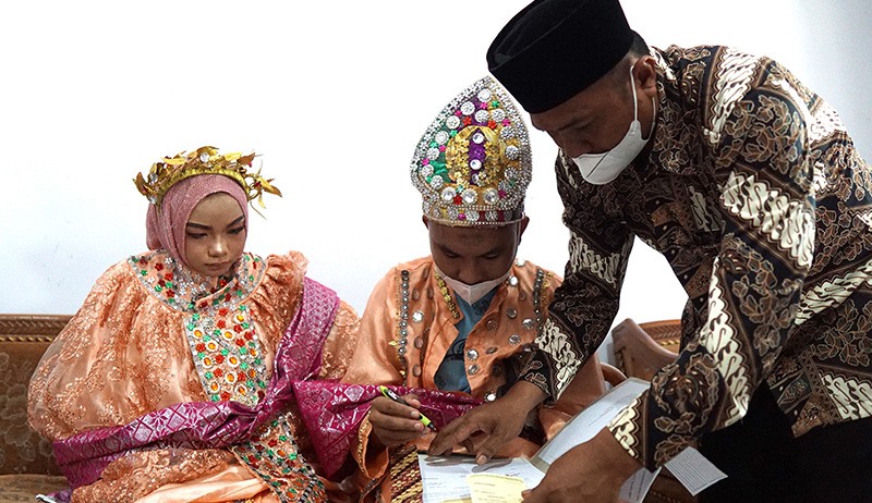 Momen Tahanan Menikah di Lapas Gorontalo - Bagian 1