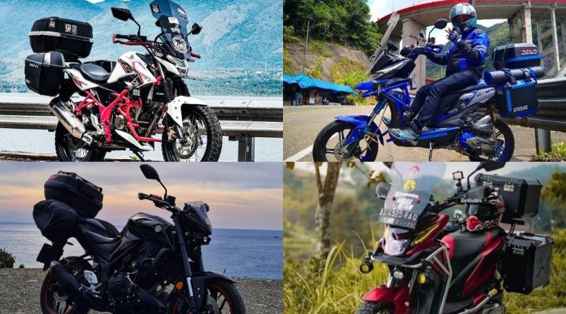 4 Gaya Modifikasi Motor ala Anak Touring, Nomor 3 Bisa Jadi Referensi Motor Matic