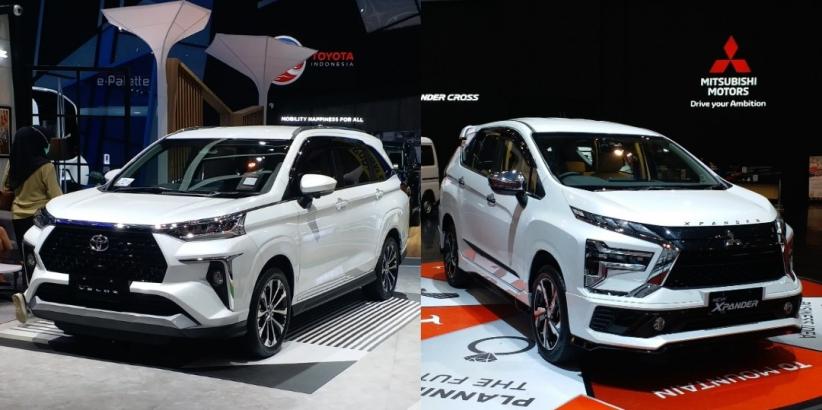 Sisihkan Model Lain, Toyota Veloz dan Mitsubishi Xpander Jadi Mobil Paling Dilirik di GIIAS 2021 