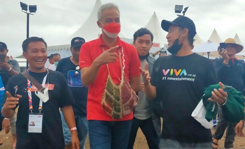 Nonton WSBK, Ganjar: Sirkuit Mandalika Keren Banget