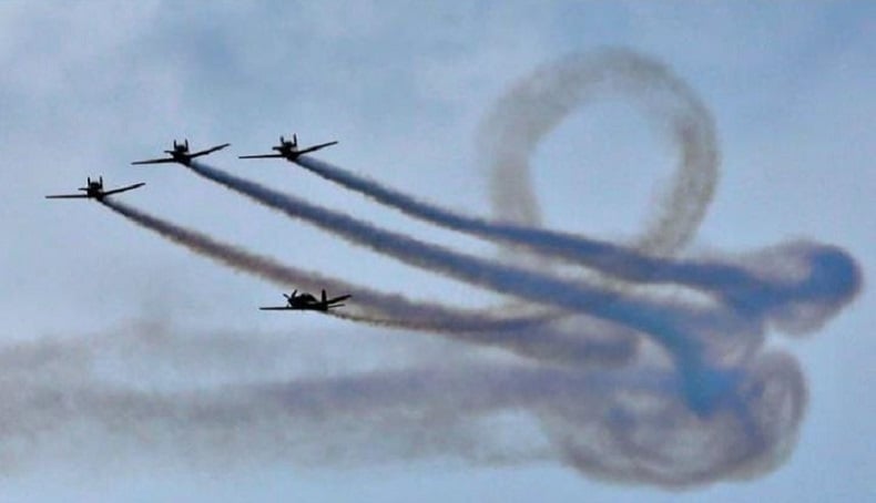   Tim Jupiter TNI AU Akan Tampil 14 Manuver Udara di Singapore Air Show