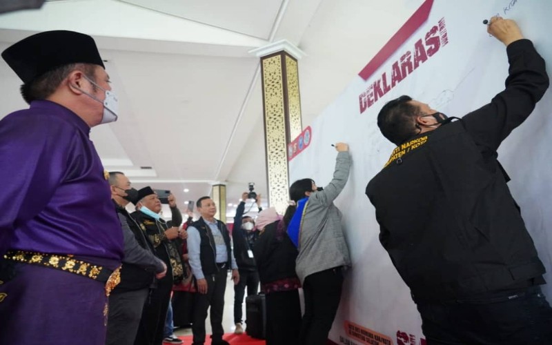 Herman Deru: Jangan Beri Ruang untuk Narkoba di Sumsel