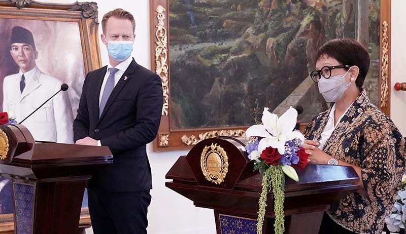 Menlu RI-Denmark Teken Kerja Sama Pembiayaan Proyek Infrastruktur - Bagian 2