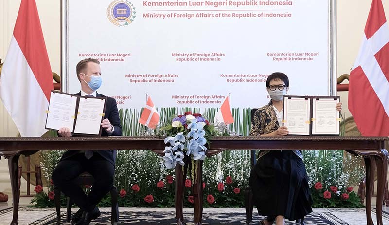Menlu RI-Denmark Teken Kerja Sama Pembiayaan Proyek Infrastruktur - Bagian 1