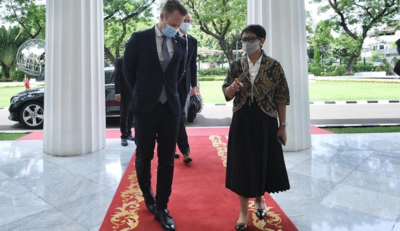 Menlu RI-Denmark Teken Kerja Sama Pembiayaan Proyek Infrastruktur - Bagian 3