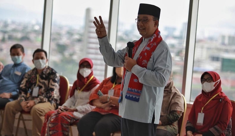 Tegaskan Pembangunan Kampung Libatkan Kolaborasi Warga, Anies: Jakarta untuk Semua 