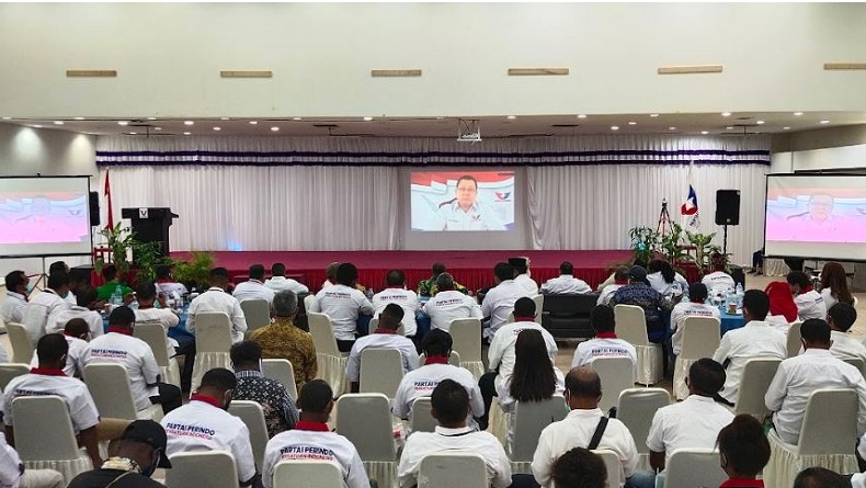 Pemprov Papua Barat Apresiasi Partai Perindo Terus Berjuang Sejahterakan Rakyat