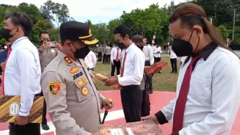 Cepat Ungkap Kasus Pembunuhan Pengantin Baru di Toboali, 6 Polisi Dapat Penghargaan