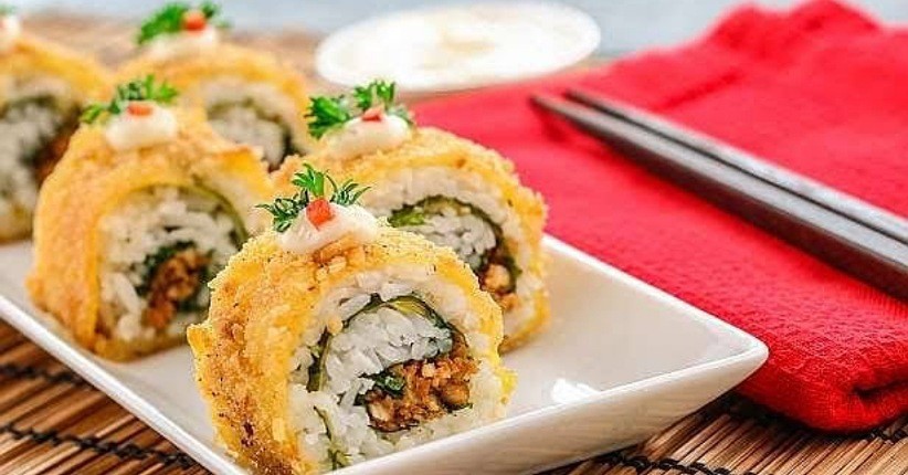 Resep Sushi Roll Crispy Chimi Tempe, Bahan Dasar dan Cara Membuatnya