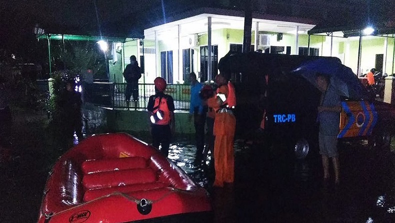 Drainase Meluap, Ratusan Rumah di Medan Sunggal Terendam Air