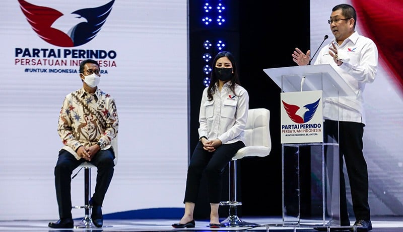 Hary Tanoesoedibjo Luncurkan Konvensi Rakyat Partai Perindo Berbasis Digital - Bagian 3
