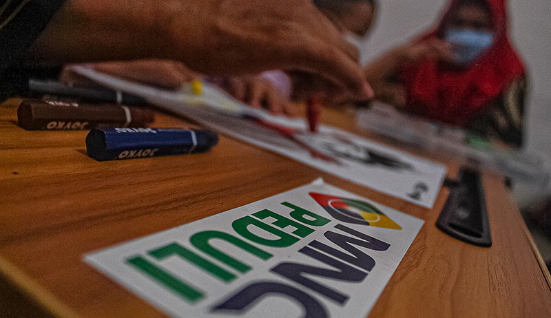 MNC Peduli Salurkan Peralatan Pendidikan ke PAUD Flamboyan 4 Petojo Utara - Bagian 4