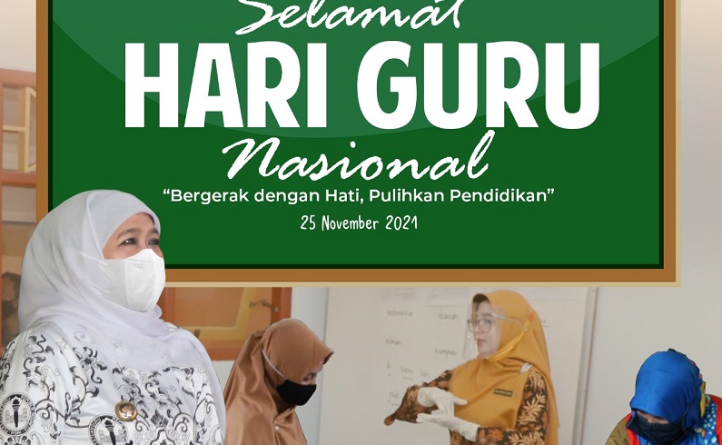 Gubernur Khofifah Dorong Para Guru Kreatif Manfaatkan Ruang Digital 