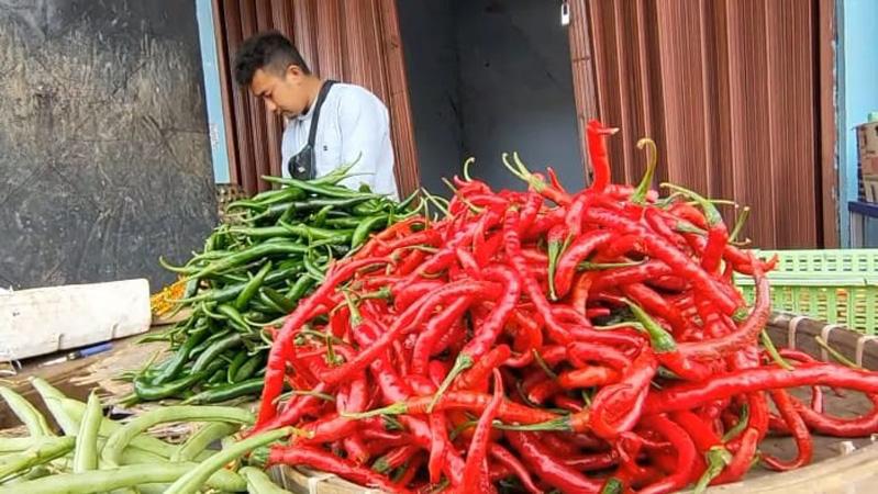 Kualitas Pasokan Cabai ke Pasar Tradisional di Boyolali Menurun, Pedagang Merugi