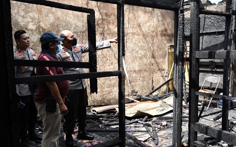 Asrama Polisi di Banjarmasin Utara Kebakaran, Wakapolda Kalsel: Tidak Ada Korban Jiwa