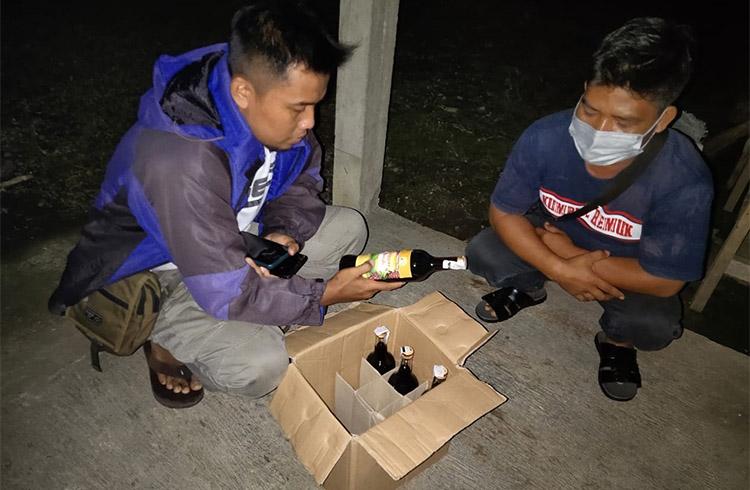  Operasi Cipta Kondisi, Polres Kulonprogo Amankan 4 Pedagang Miras