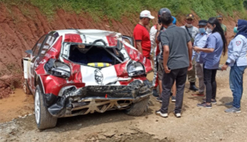 Ketua MPR Bambang Soesatyo Kecelakaan, Ini Penampakan Mobil Balapnya Ringsek - Bagian 2