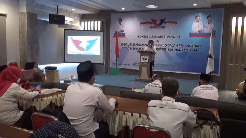Perindo Kaltara dan Pengurus DPD Kabupaten Kota Perkuat Konsolidasi Hadapi Pemilu 2024