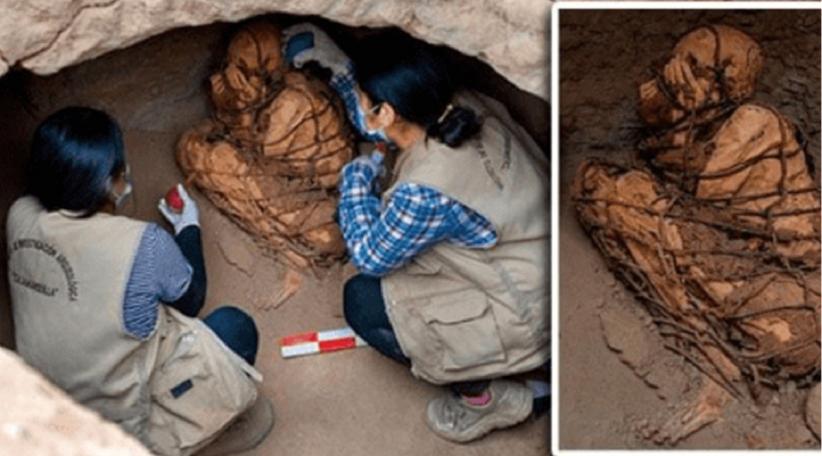 Ahli Temukan Mumi Berusia 800 Tahun di Peru, Ada Sesajen Juga