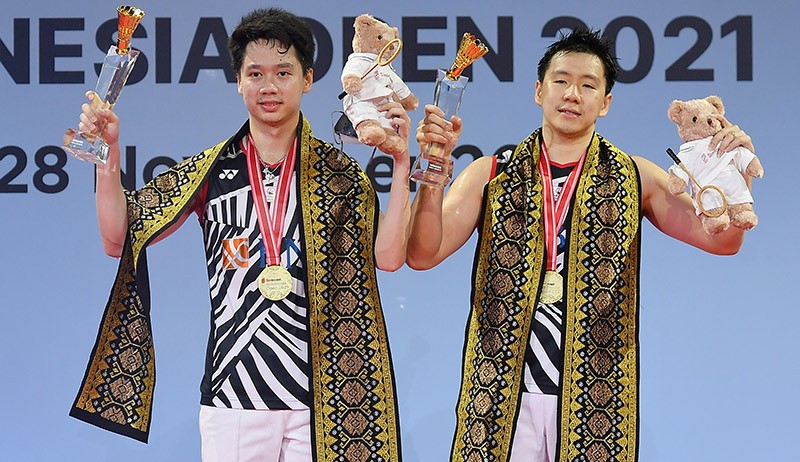 Ganda Putra Marcus/Kevin Juara Indonesia Open 2021 - Bagian 3