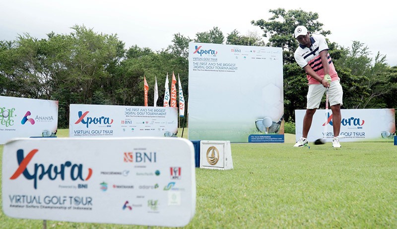 Kompetisi Xpora Virtual Golf Tour 2021, BNI Melibatkan UMKM Lokal Tampil - Bagian 3