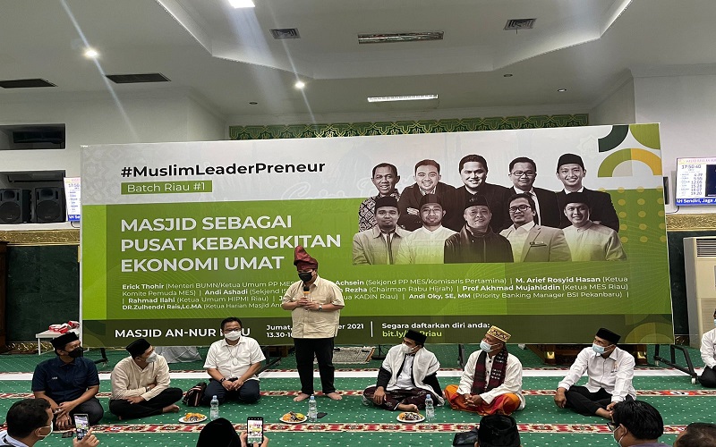 Erick Thohir Komitmen Memajukan Ekonomi Umat Melalui Program MuslimLeaderPreneur