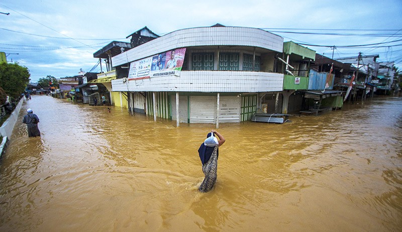 Kabupaten Hulu Sungai Tengah Kembali Terendam Banjir hingga 2 Meter - Bagian 1