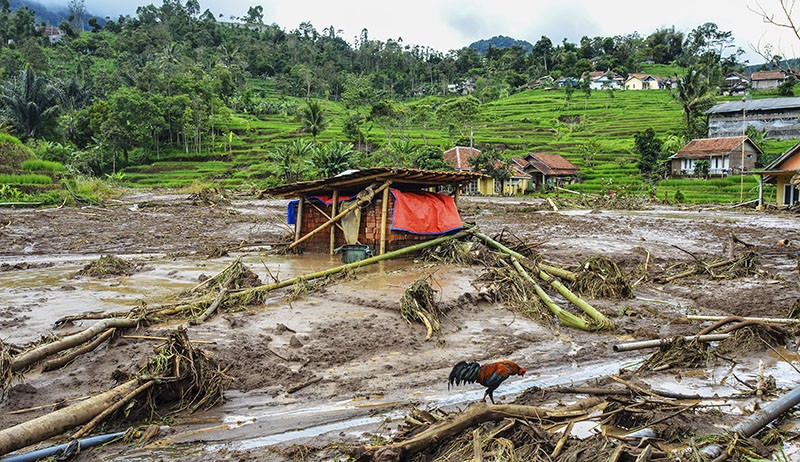 Penampakan dari Udara Dampak Banjir Bandang Garut - Bagian 2