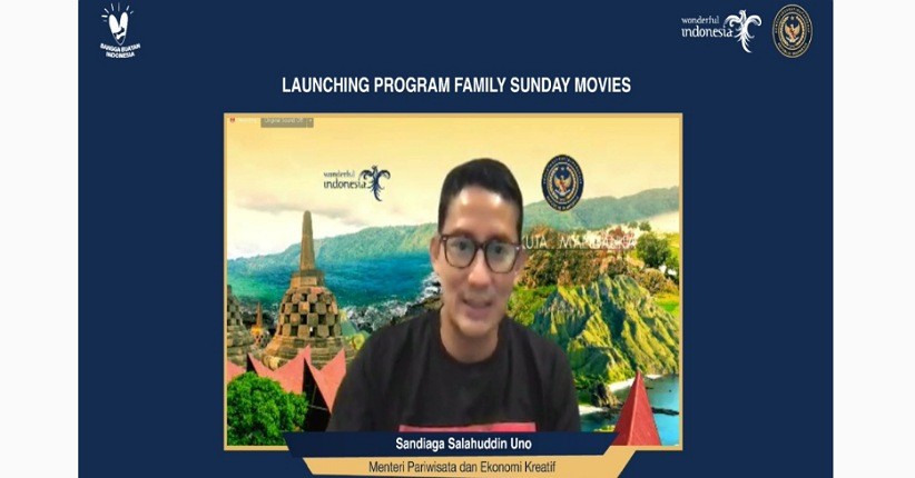 Geliatkan Film Pendek Indie, Sandiaga Uno Dukung Festival Family Sunday Movie 