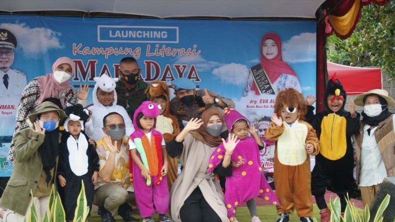 Tingkatkan Minat Baca Masyarakat, Pemkab Bangka Tengah Dirikan Kampung Literasi