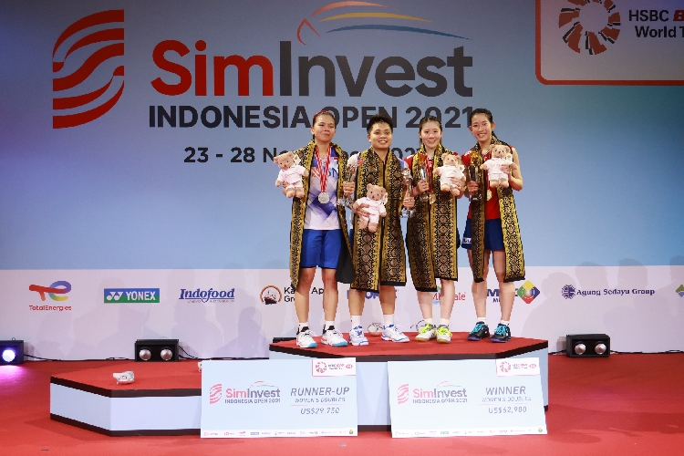 Mimpi Chiharu Shida usai Juara Indonesia Open 2021: Saya Ingin Seperti Greysia/Apriyani