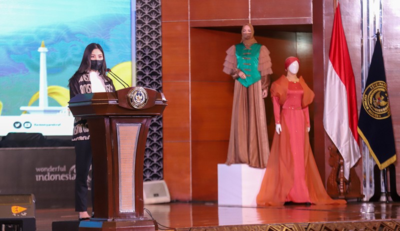 Wamenparekraf Angela Tanoesoedibjo Hadiri Modest Fashion Week World Conference 2021 - Bagian 1