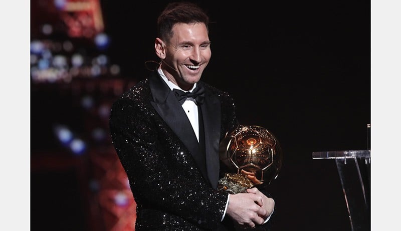 Foto-Foto Lionel Messi Pemain Terbaik Dunia, Raih Ballon D'Or Ke-7