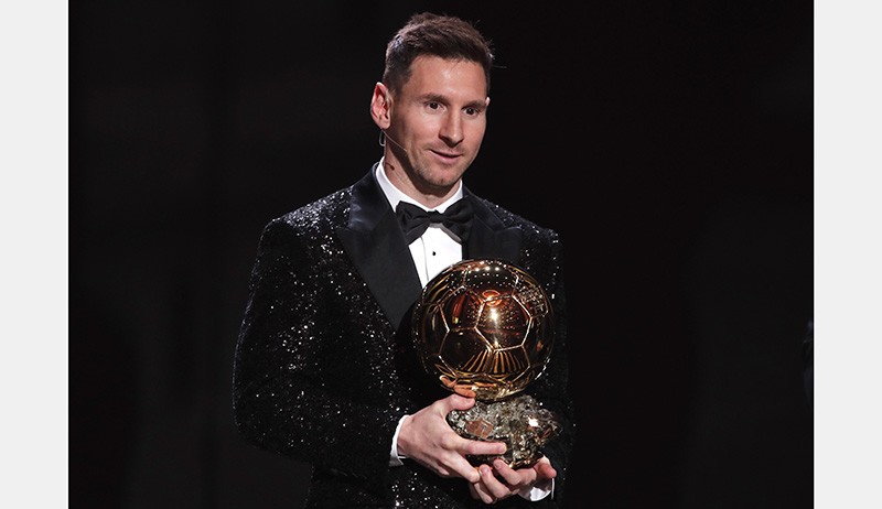 Foto-Foto Lionel Messi Pemain Terbaik Dunia, Raih Ballon d'Or ke-7 - Bagian 2