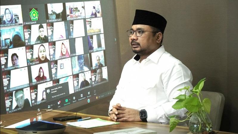 Menag Dorong Pesantren Jadi Garda Terdepan Bangun Pemahaman Islam yang Moderat