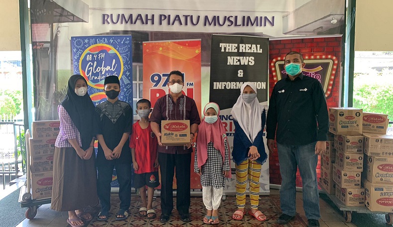 Berbagi ke Sesama, MNC Multimedia Network Bantu Taman Asuhan Aisyiyah dan Rumah Piatu Muslimin