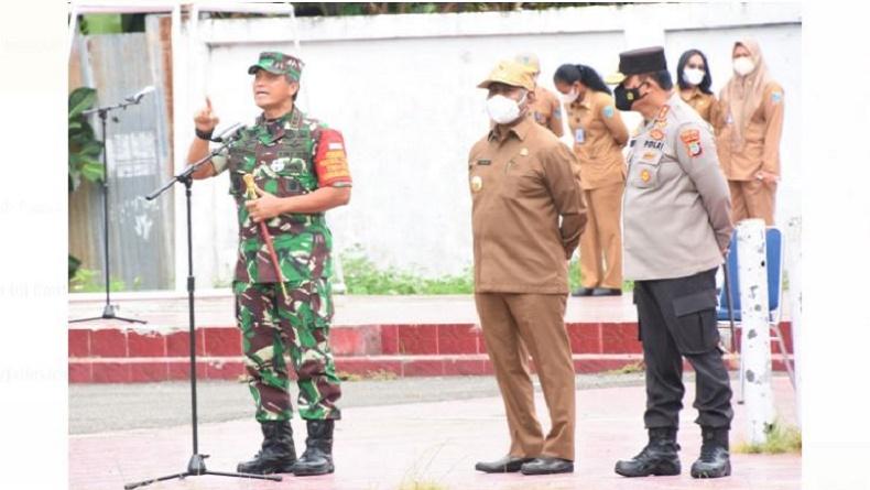 Pimpin Apel Gabungan ASN di Papua Barat, Ini Arahan Pangdam Kasuari Atasi Covid-19