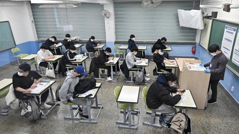 Korea Selatan Deteksi 1.090 Kasus Baru Covid di Kalangan Pelajar saat Sekolah Dibuka