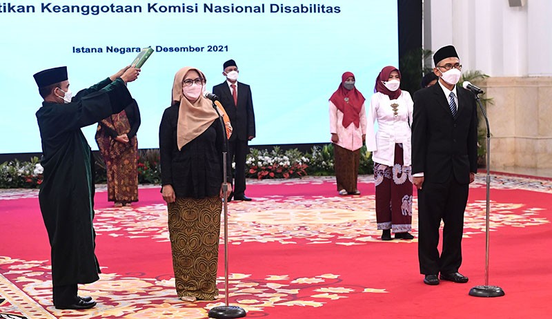 Presiden Jokowi Lantik Anggota Komisi Nasional Disabilitas - Bagian 3